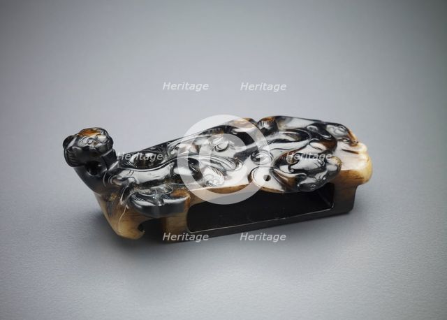 Scabbard ornament: slide, Western Han dynasty, 206 BCE-9 CE. Creator: Unknown.
