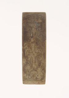 Scabbard Slide, Western Han dynasty (206 B.C.-A.D. 9). Creator: Unknown