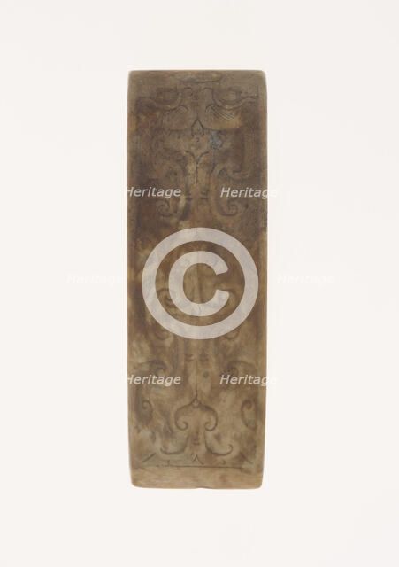 Scabbard Slide, Western Han dynasty (206 B.C.-A.D. 9). Creator: Unknown.