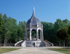 Scala Sancta War Memorial, Sainte Anne d'Auray, Brittany, France. Creator: Peter Thompson