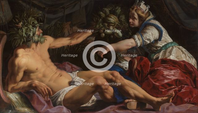 Scaldis and Antverpia, 1609. Creator: Abraham Janssens.