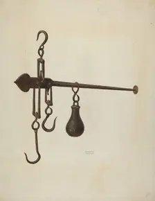 Scales, c. 1938. Creator: Harry Grossen