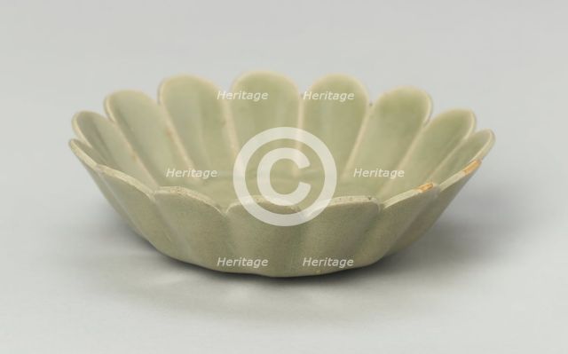 Scalloped-Rimmed Dish, Southern Song dynasty (1127-1279). Creator: Unknown.