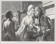 Scandal, from "Illustrated London News", February 15, 1851., February 15, 1851. Creator: Thomas Heaviside