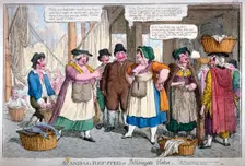 Scandal refuted, or Billingsgate virtue 1818. Artist: C Williams