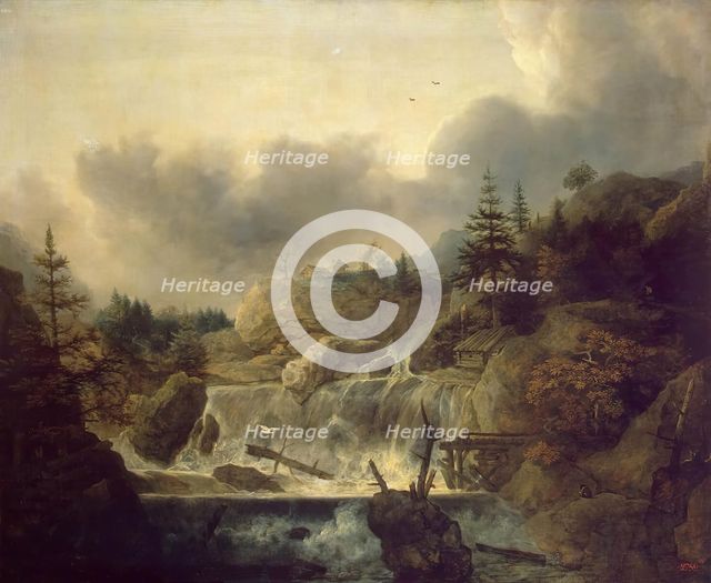 Scandinavian Landscape, 1647. Creator: Allart van Everdingen.
