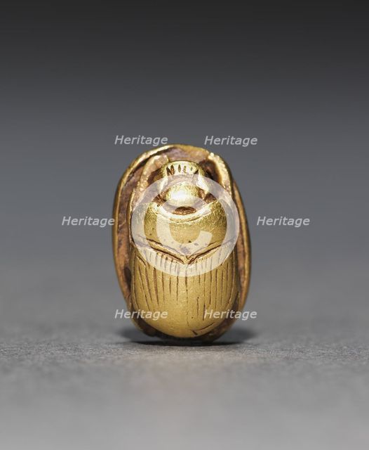Scarab, 1980-1801 BC. Creator: Unknown.