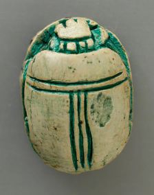 Scarab of Seti I (image 1 of 2), Reign of Seti I (1314-1304). Creator: Unknown