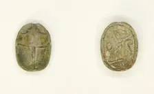 Scarab: Falcon Deity, Egypt, Second Intermediate Period-New Kingdom, Dynasties 15-20... Creator: Unknown