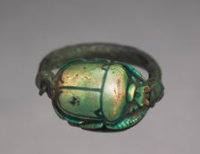 Scarab Ring, 1279-1213 BC. Creator: Unknown