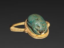 Scarab Ring, 1540-1069 BC. Creator: Unknown