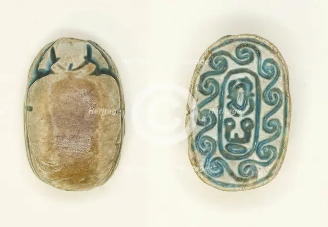 Scarab Seal of Sesostris I, Egypt, Middle Kingdom, Dynasty 12 (1991-1784 BCE). Creator: Unknown.