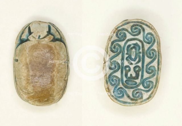 Scarab Seal of Sesostris I, Egypt, Middle Kingdom, Dynasty 12 (1991-1784 BCE). Creator: Unknown.