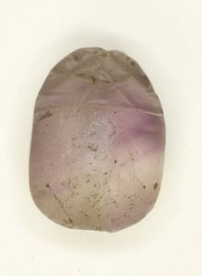 Scarab: Uninscribed, Egypt, Middle Kingdom, Dynasty 12 (about 1985-1773 BCE). Creator: Unknown