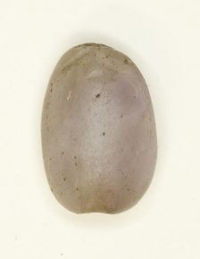 Scarab: Uninscribed, Egypt, Middle Kingdom, Dynasty 12 (about 1985-1773 BCE). Creator: Unknown