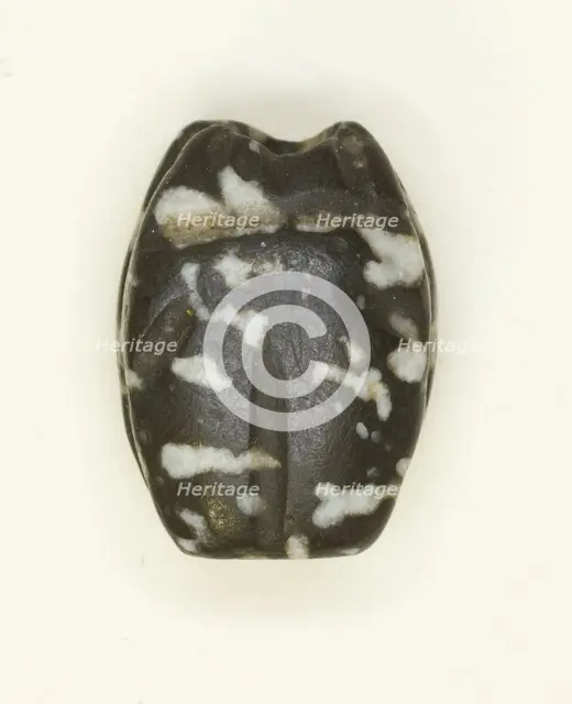Scarab: Uninscribed, Egypt, First Intermediate Period-Early Middle Kingdom (?), Dynasties 9-12... Creator: Unknown.