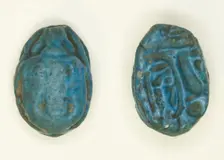 Scarab: Usermaatra Setepenra (Ramesses II), Egypt, New Kingdom, Dynasty 19, Reign of Ramesses II... Creator: Unknown