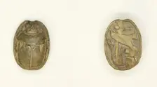 Scarab: Wish Formula, Egypt, New Kingdom-Late Period, Dynasties 19-26 (about 1295-525 BCE). Creator: Unknown