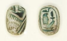 Scaraboid: Monkey, Egypt, New Kingdom, Dynasties 18-19 (about 1550-1186 BCE). Creator: Unknown