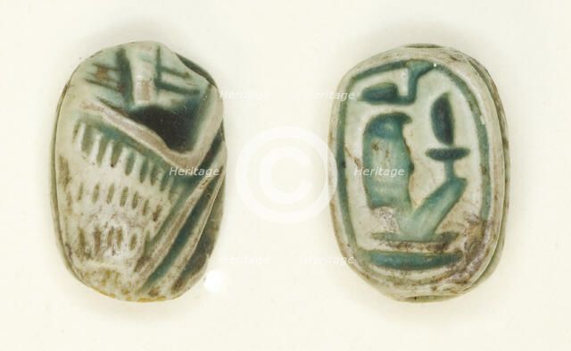 Scaraboid: Monkey, Egypt, New Kingdom, Dynasties 18-19 (about 1550-1186 BCE). Creator: Unknown.