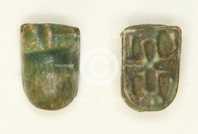 Scaraboid: Cat, Egypt, New Kingdom, Dynasty 18 (about 1550-1295 BCE). Creator: Unknown.