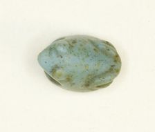 Scaraboid: Frog, Egypt, New Kingdom, Dynasties 18-20 (about 1550-1069 BCE). Creator: Unknown
