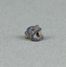 Scaraboid: Frog, Egypt, New Kingdom, Dynasties 19-20 (about 1295-1069 BCE). Creator: Unknown