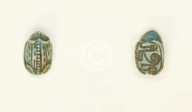 Scaraboid: Frog, Egypt, Second Intermediate Period-Early New Kingdom, Dynasties 15-18... Creator: Unknown.