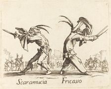 Scaramucia and Fricasso. Creator: Unknown