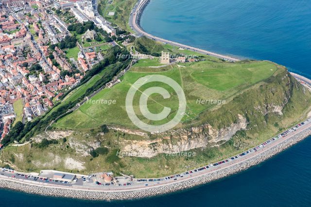 Scarborough Castle, North Yorkshire, 2017. Creator: Emma Trevarthen.
