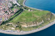 Scarborough Castle, North Yorkshire, 2017. Creator: Emma Trevarthen