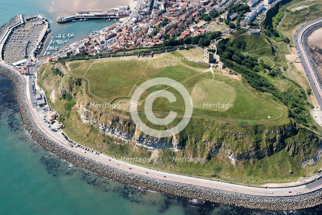Scarborough Castle, North Yorkshire, 2018. Creator: Emma Trevarthen.
