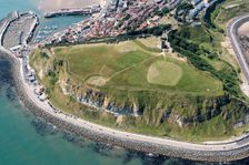 Scarborough Castle, North Yorkshire, 2018. Creator: Emma Trevarthen