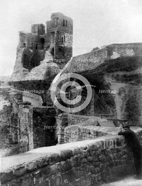 Scarborough Castle, North Yorkshire, England, 1924-1926. Artist: Unknown
