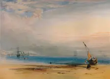 Scarborough from across the Bay 1850, (1935). Artist: Anthony Vandyke Copley Fielding