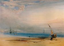 Scarborough from across the Bay 1850, (1935). Artist: Anthony Vandyke Copley Fielding