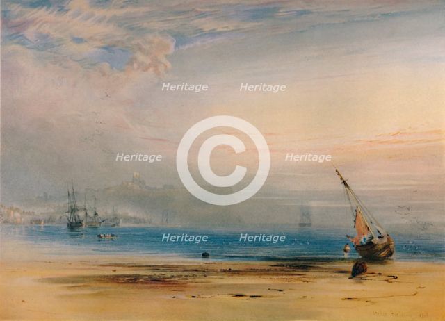 'Scarborough from across the Bay', 1850, (1935). Artist: Anthony Vandyke Copley Fielding.