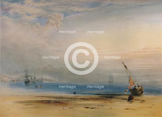 'Scarborough from across the Bay', 1850, (1935). Artist: Anthony Vandyke Copley Fielding.