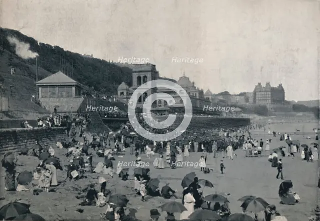 'Scarborough - The Children's Corner', 1895. Artist: Unknown.