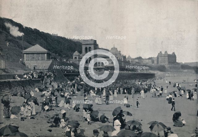 'Scarborough - The Children's Corner', 1895. Artist: Unknown.