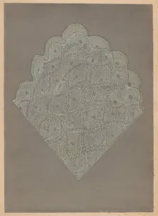 Scarf, 1935/1942. Creator: Sylvia DeZon