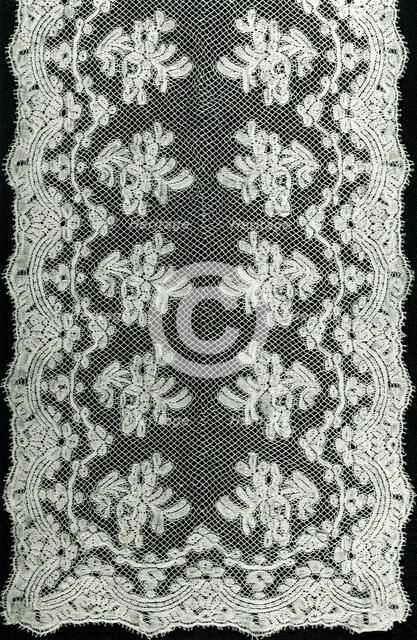 Scarf, Belgium, 1865/85. Creator: Unknown.