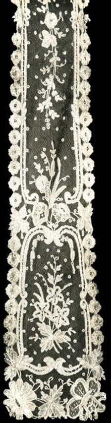 Scarf, Belgium, 1875/1900. Creator: Unknown