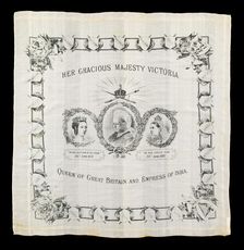 Scarf, British, 1897. Creator: Unknown