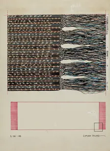Scarf, c. 1937. Creator: Lyman Young