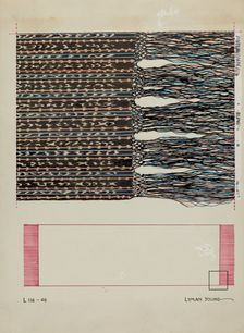 Scarf, c. 1937. Creator: Lyman Young