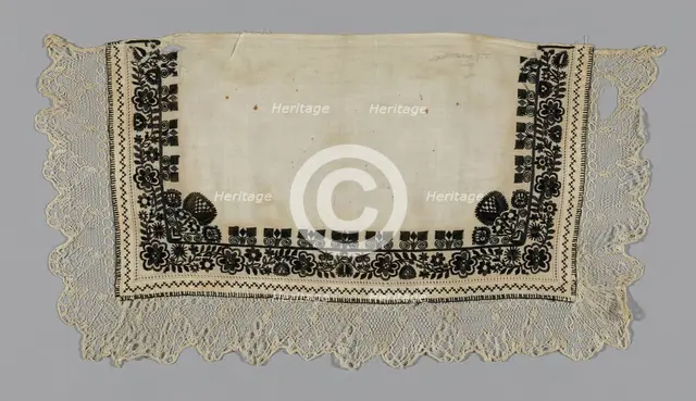 Scarf End, Spain, 19th century. Creator: Unknown.