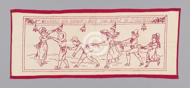 Scarf, England, c. 1875. Creator: Unknown.