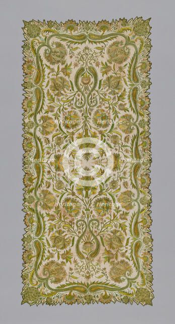 Scarf, India, Late 19th century. Creator: Unknown.