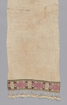 Scarf, Mytilene, 1700/1900. Creator: Unknown